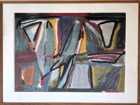 Litografia Van Velde - Sans titre 