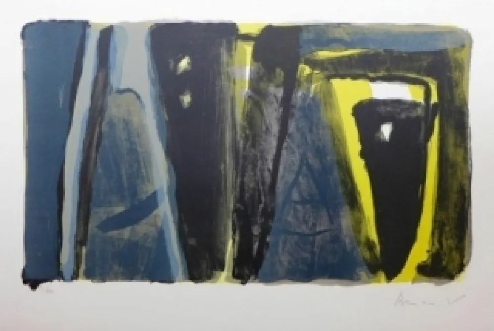 Litografia Van Velde - Sans titre