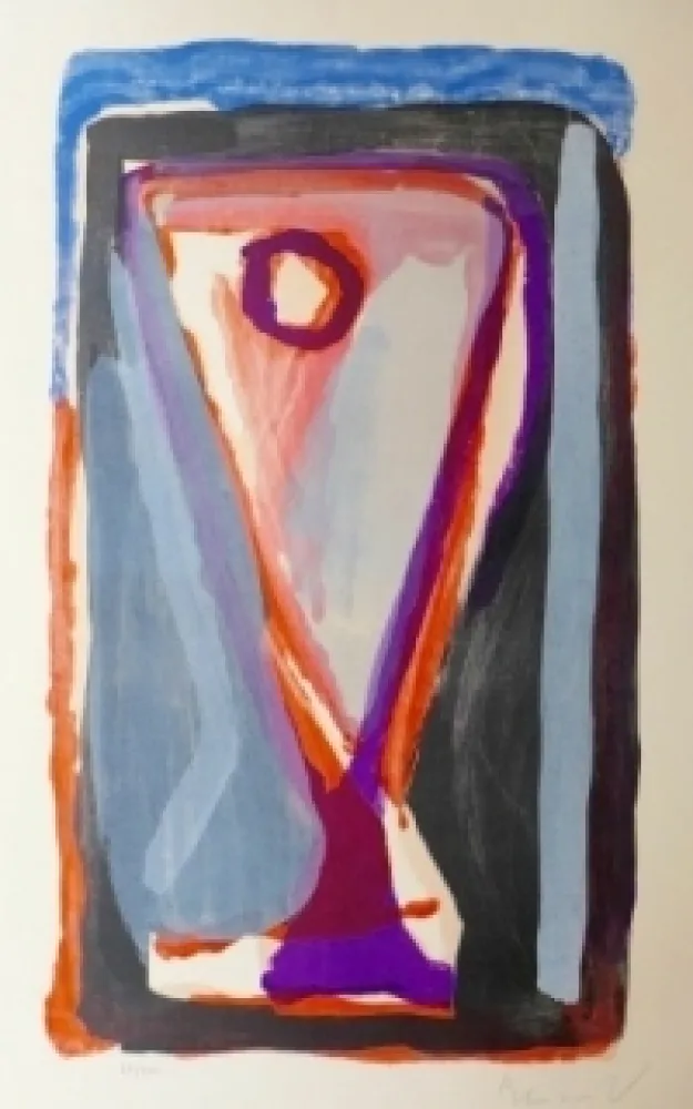 Litografia Van Velde - Sans titre