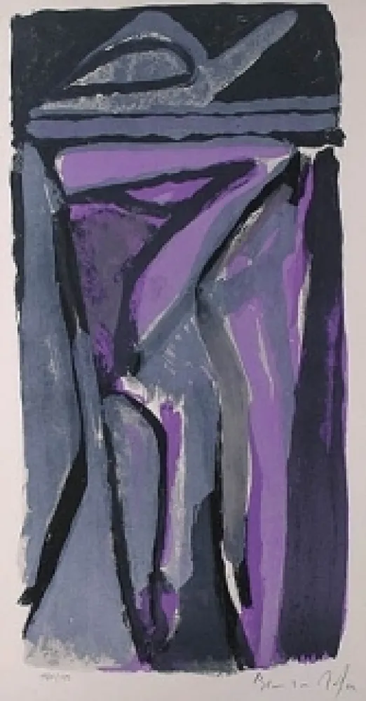 Litografia Van Velde - Sans titre