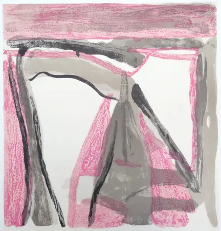 Litografia Van Velde - Sans titre