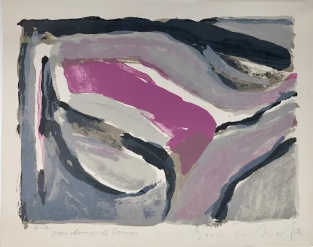 Litografia Van Velde - Sans titre (MP50)