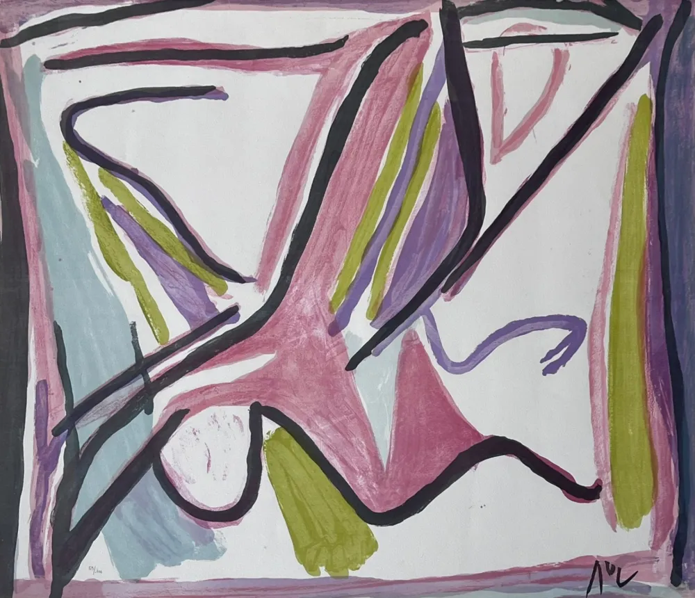 Litografia Van Velde - Séparation