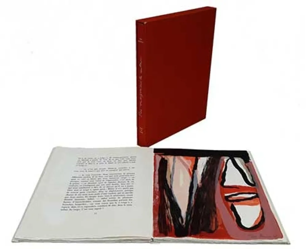 Livro Ilustrado Van Velde - Trois remarques sur la couleur