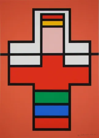 Serigrafia Vandenbranden - Composition, 1988