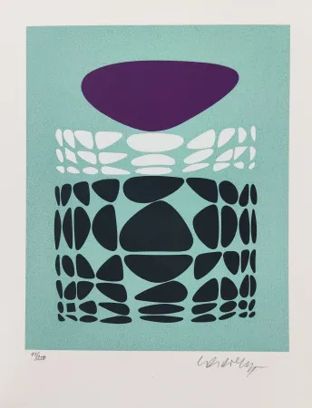 Serigrafia Vasarely - Beltica