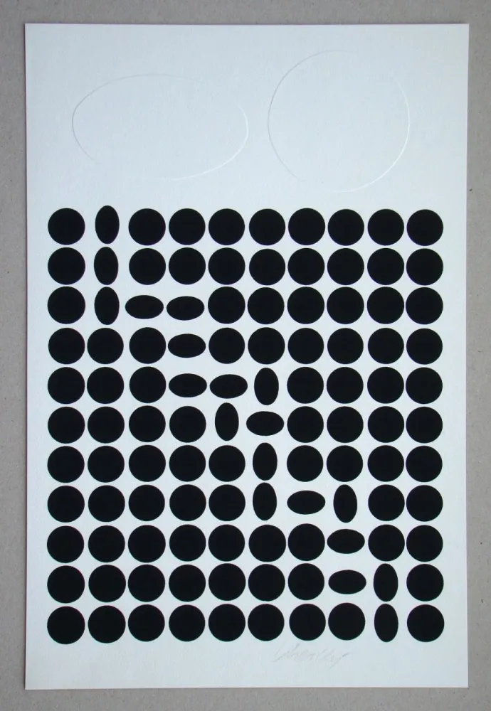 Serigrafia Vasarely - Bételgeuse ( relief )