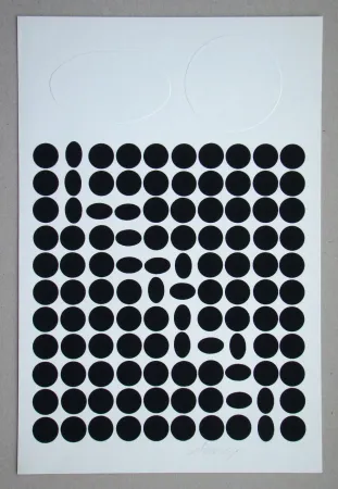 Serigrafia Vasarely - Bételgeuse ( relief )