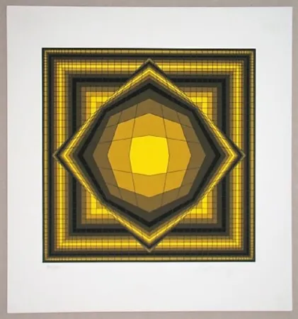 Serigrafia Vasarely - Boréal