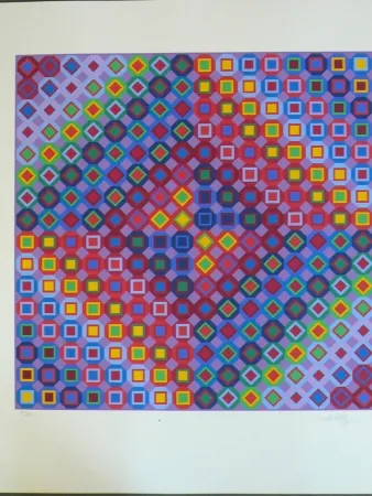 Serigrafia Vasarely - Composition