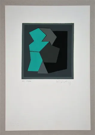 Serigrafia Vasarely - Composition