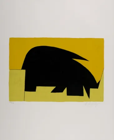 Litografia Vasarely - Garam, 1972 - Hand-signed