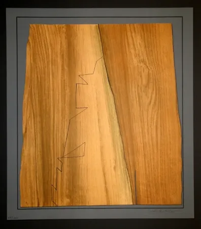 Gravura Vasarely - Gordes Nives