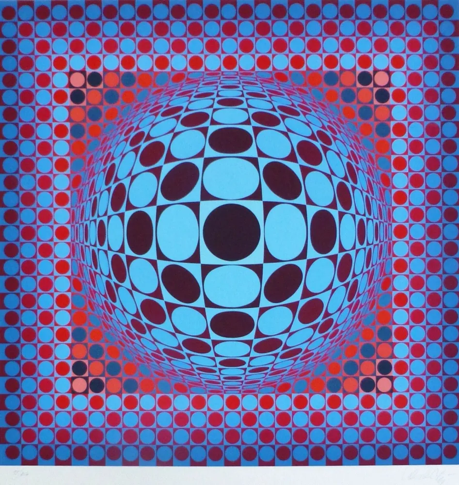 Múltiplo Vasarely - Hang