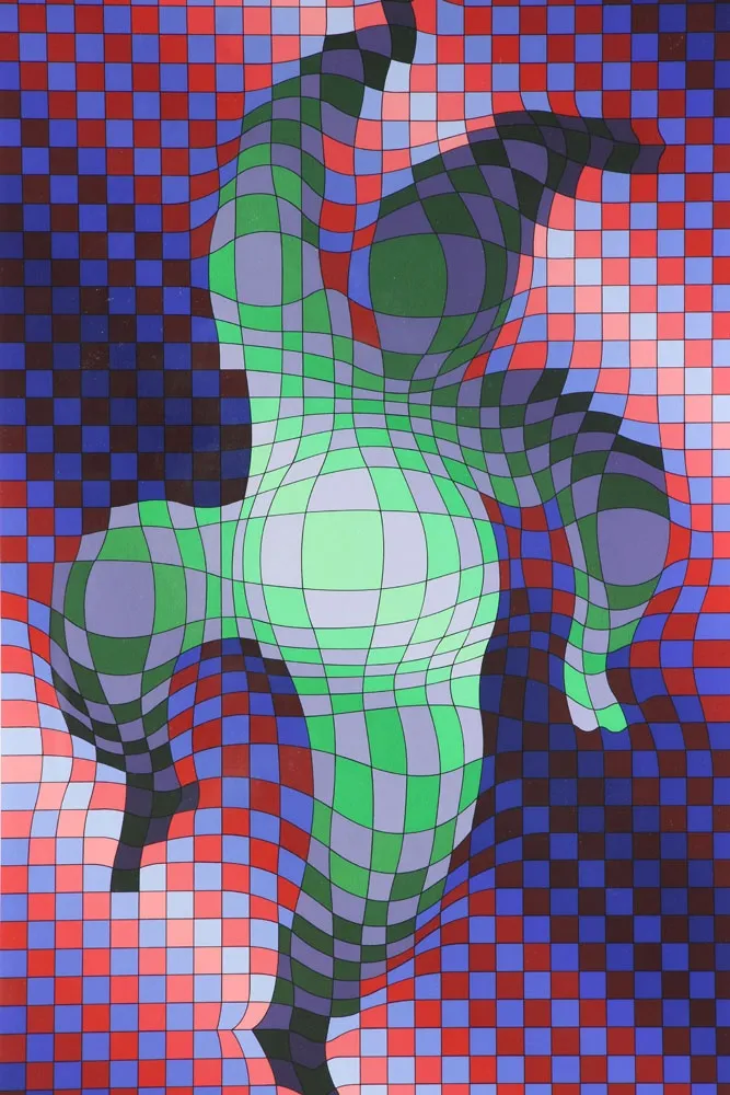 Múltiplo Vasarely - Harlequin