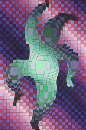 Múltiplo Vasarely - Harlequin