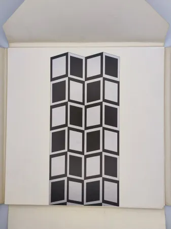 Serigrafia Vasarely - Honisch, Dieter. Formen der Farbe. 