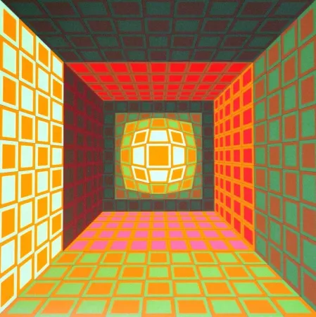 Múltiplo Vasarely - Kaldor