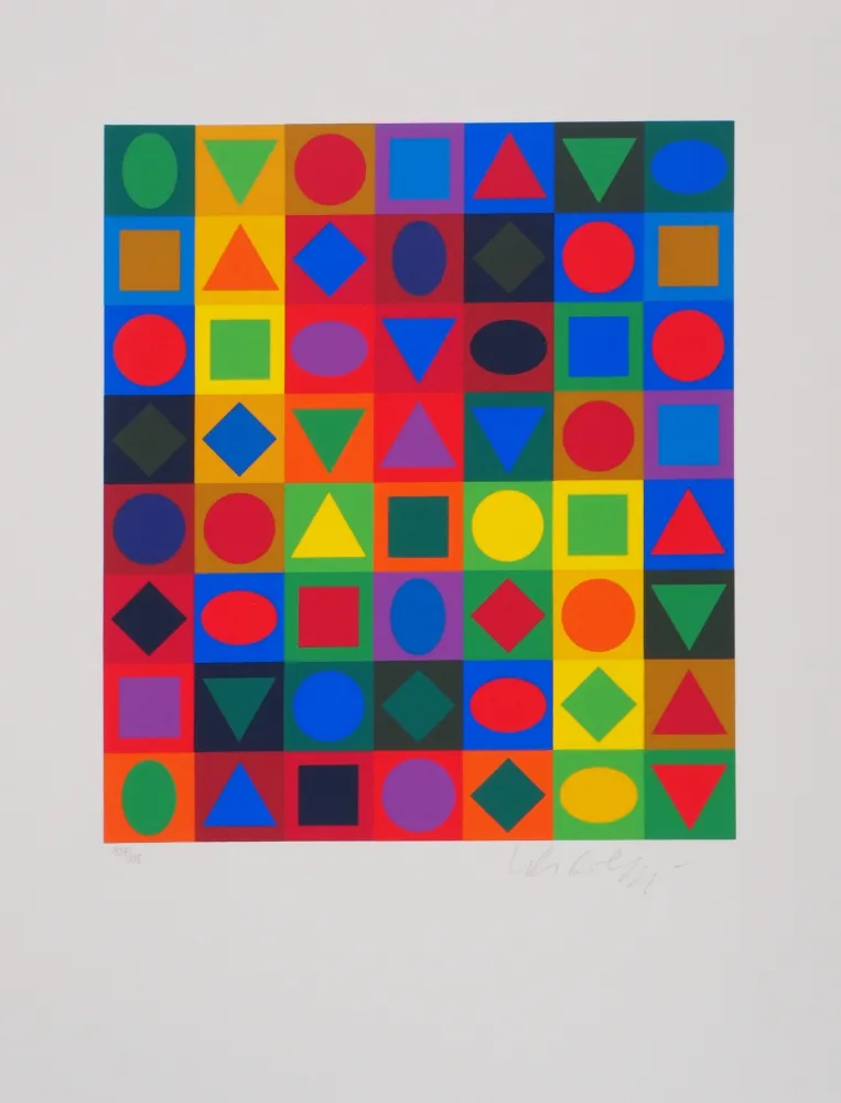 Serigrafia Vasarely - Kalota
