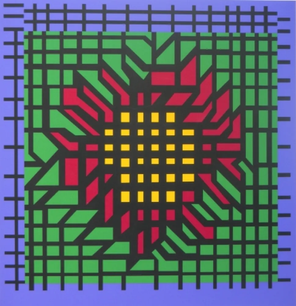 Serigrafia Vasarely - KATZAG