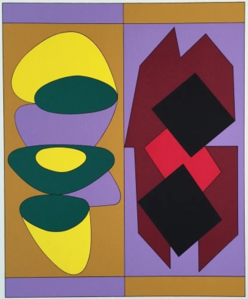 Serigrafia Vasarely - Kris Bille, from Ion Album