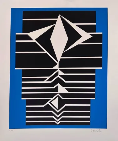 Serigrafia Vasarely - Les années Cinquante