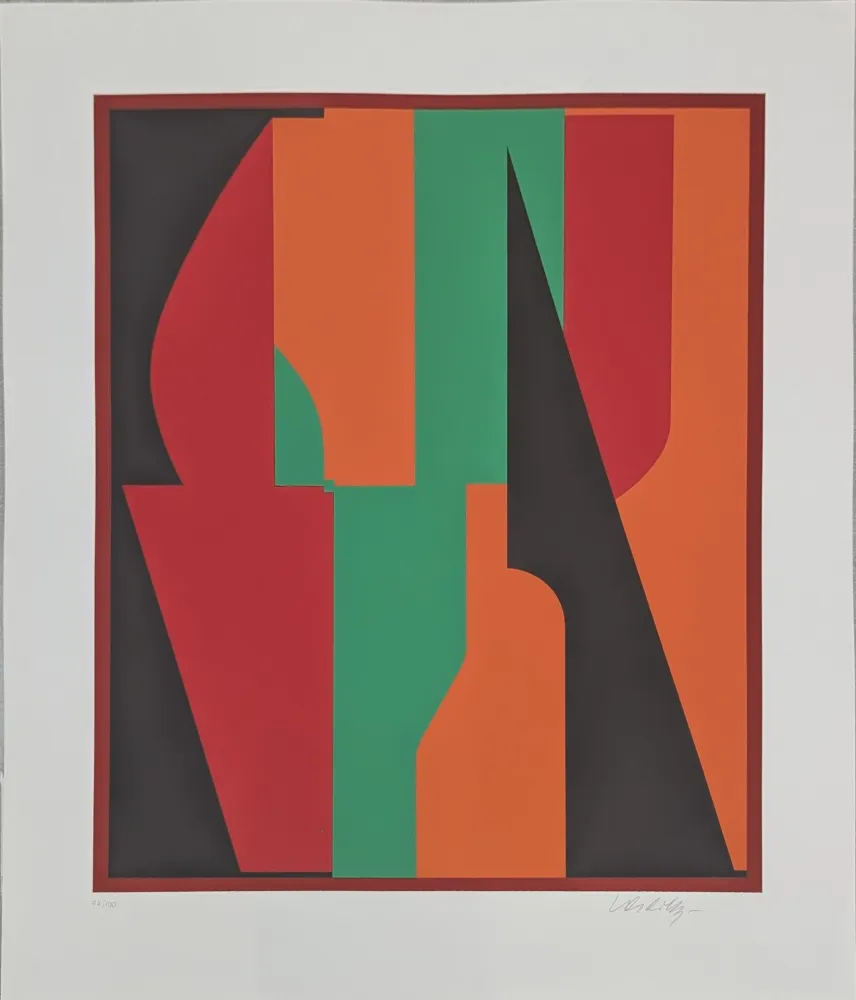 Serigrafia Vasarely - Les années Cinquante 