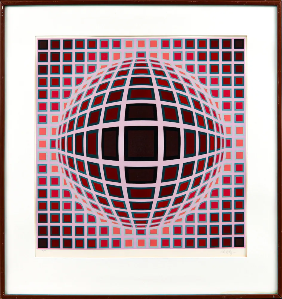 Serigrafia Vasarely - Louisiana I