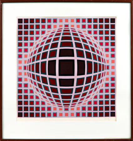 Serigrafia Vasarely - Louisiana I