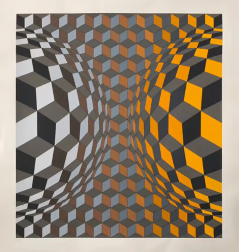 Múltiplo Vasarely - Louisiana IV