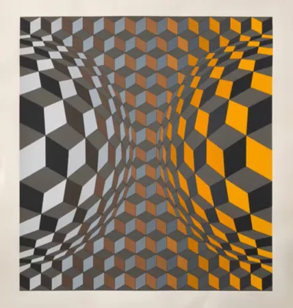 Múltiplo Vasarely - Louisiana IV
