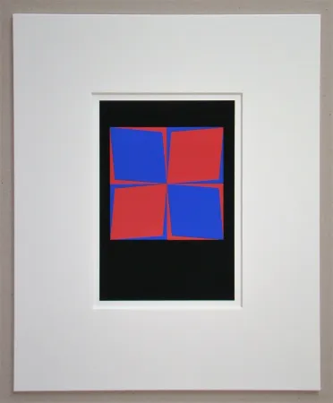 Serigrafia Vasarely - Lozan, 1964