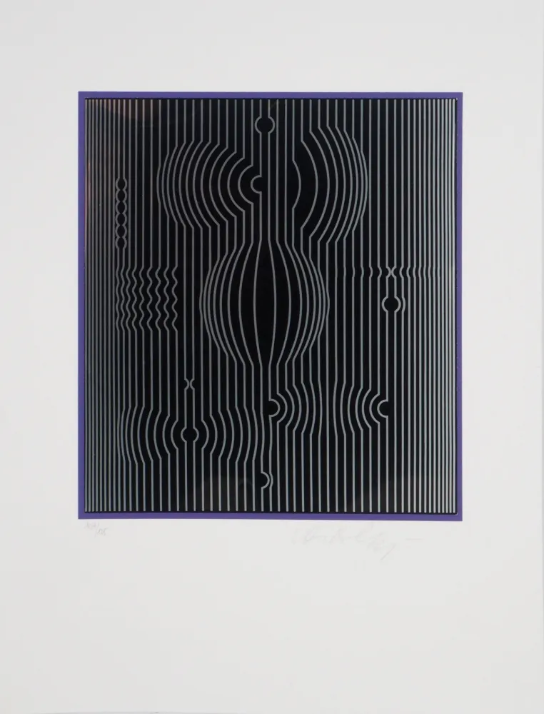 Serigrafia Vasarely - Manipur