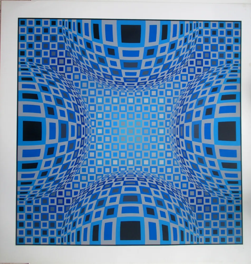 Serigrafia Vasarely - No title