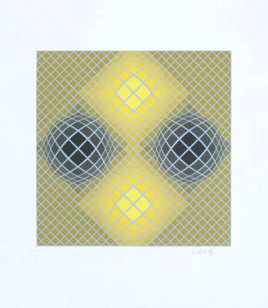 Múltiplo Vasarely - Olla