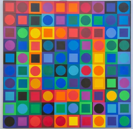 Múltiplo Vasarely - Planetary Foklore Participations No. 1