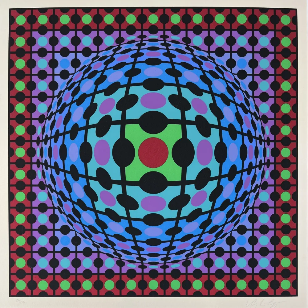 Serigrafia Vasarely - Procion 3
