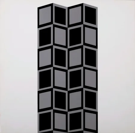 Serigrafia Vasarely - Säule HK (Detail), 1967 - Very scarce!