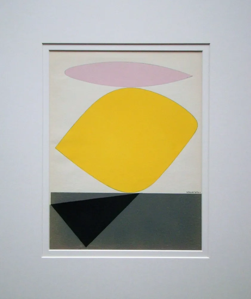 Estêncil Vasarely - Sauzon II