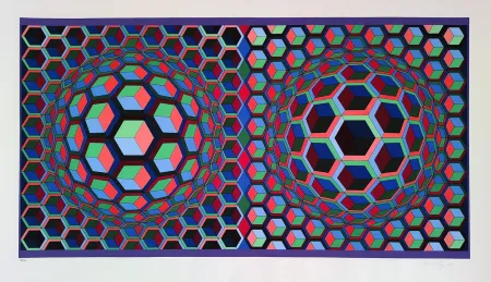 Serigrafia Vasarely - Semiha