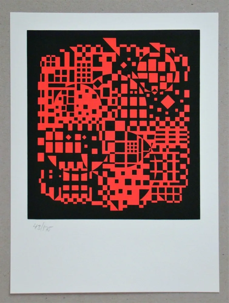 Serigrafia Vasarely - Sikkaso