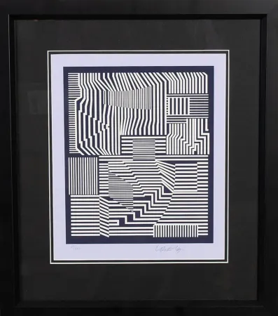 Serigrafia Vasarely - Sin titulo I