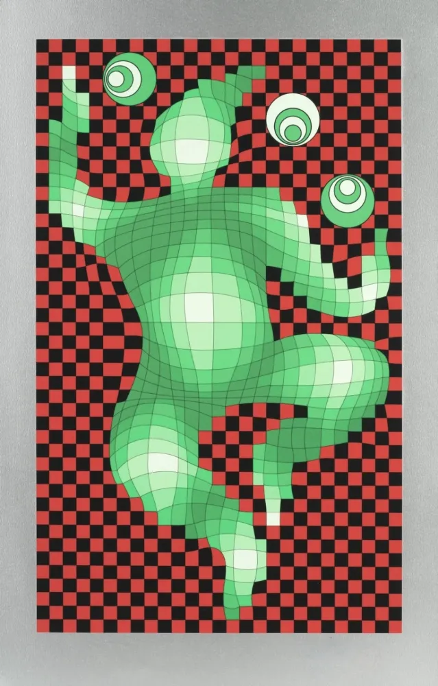 Múltiplo Vasarely - The Juggler