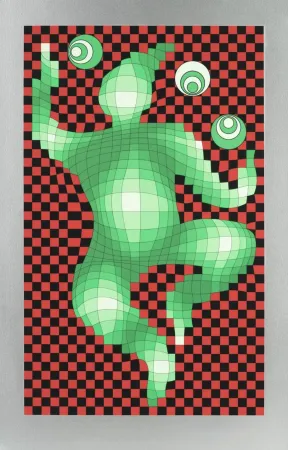 Múltiplo Vasarely - The Juggler