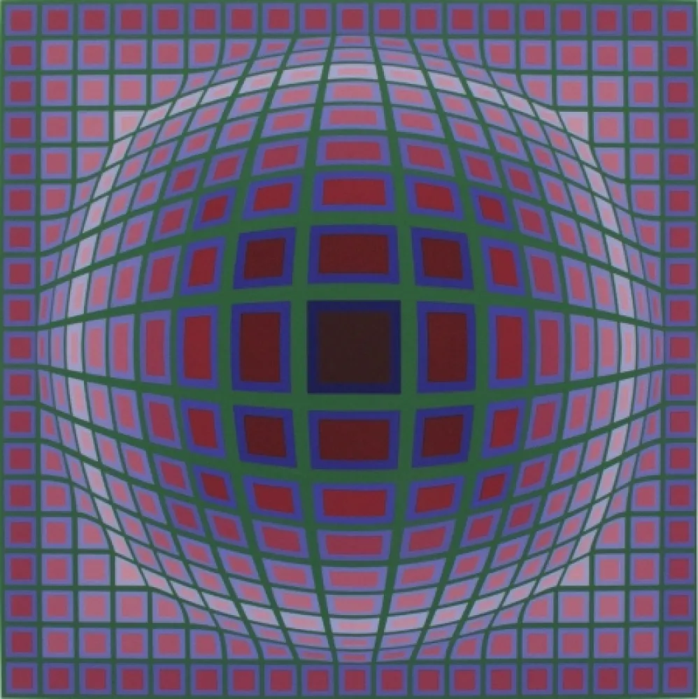 Serigrafia Vasarely - Titan A