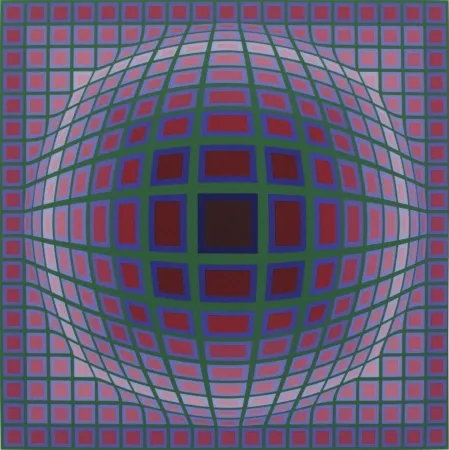 Serigrafia Vasarely - Titan A