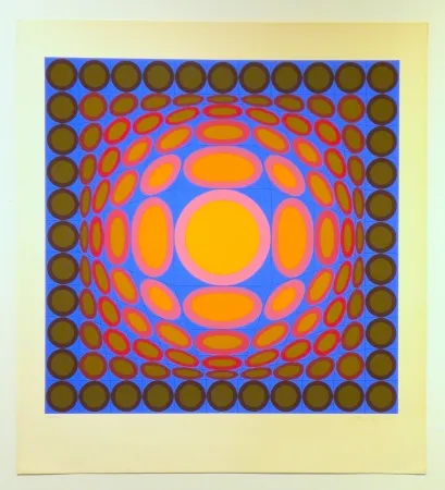 Serigrafia Vasarely - Tri-Vega