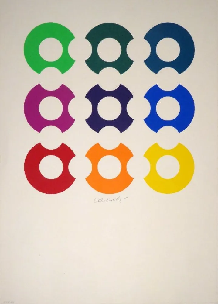 Serigrafia Vasarely - Untitled