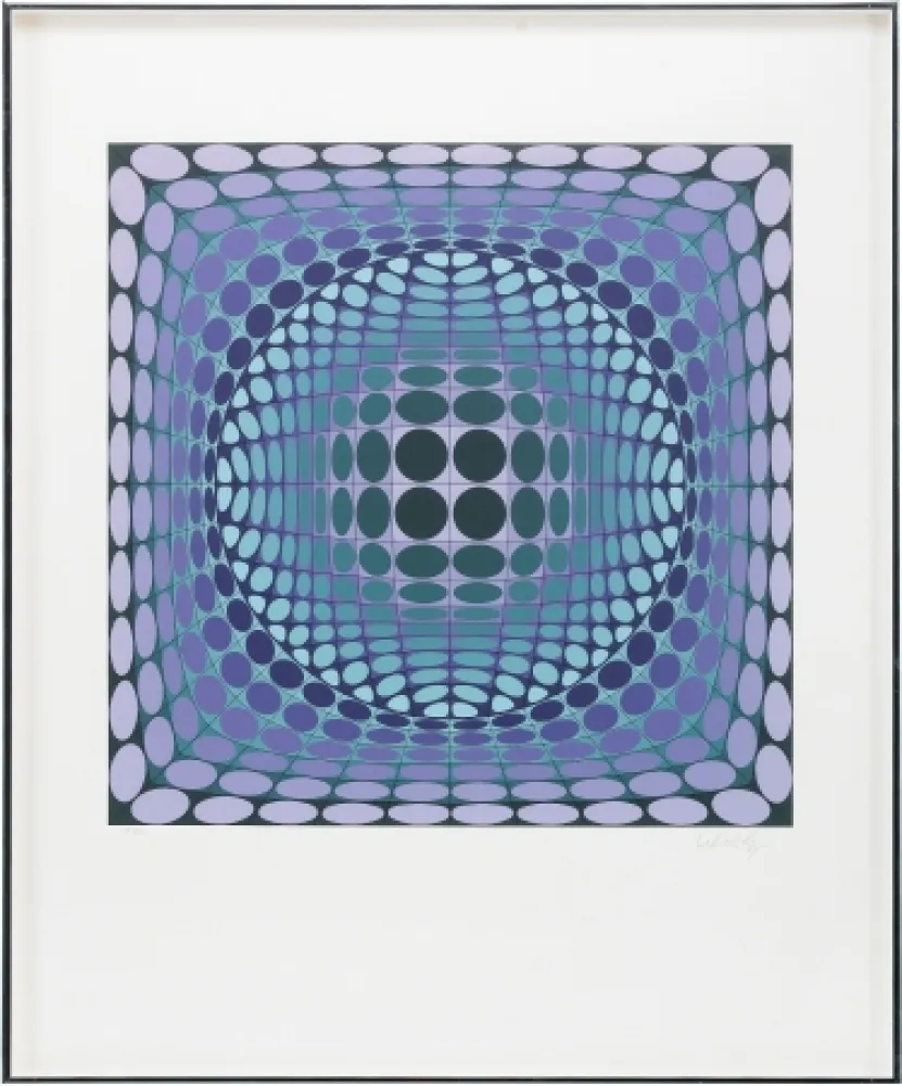 Serigrafia Vasarely - Untitled