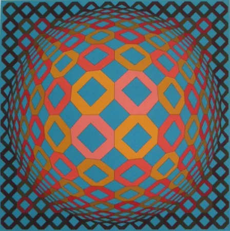 Serigrafia Vasarely - Untitled